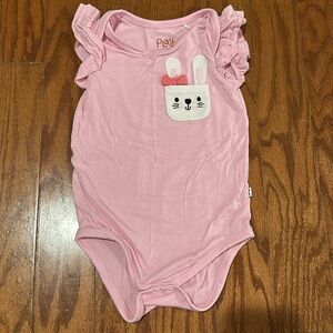 Little Sleepies bunny onsie. Size 12-18 months. EUC.